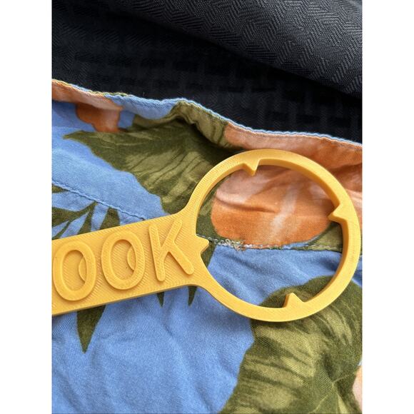 Panama Jack Bold Floral Hawaiian SHORT SLEEVE BUTTON UP SHIRT Large XL - Picture 5 of 7